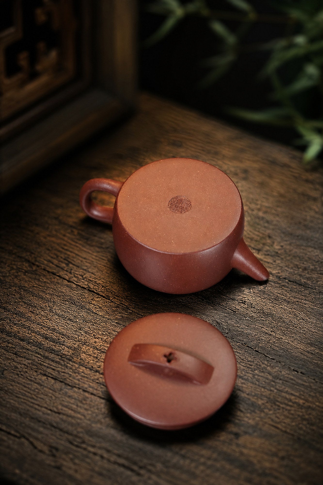 Product view 5 of 70ml Hanwa zisha teapot in Dicaoqing Zini Clay, No. 377