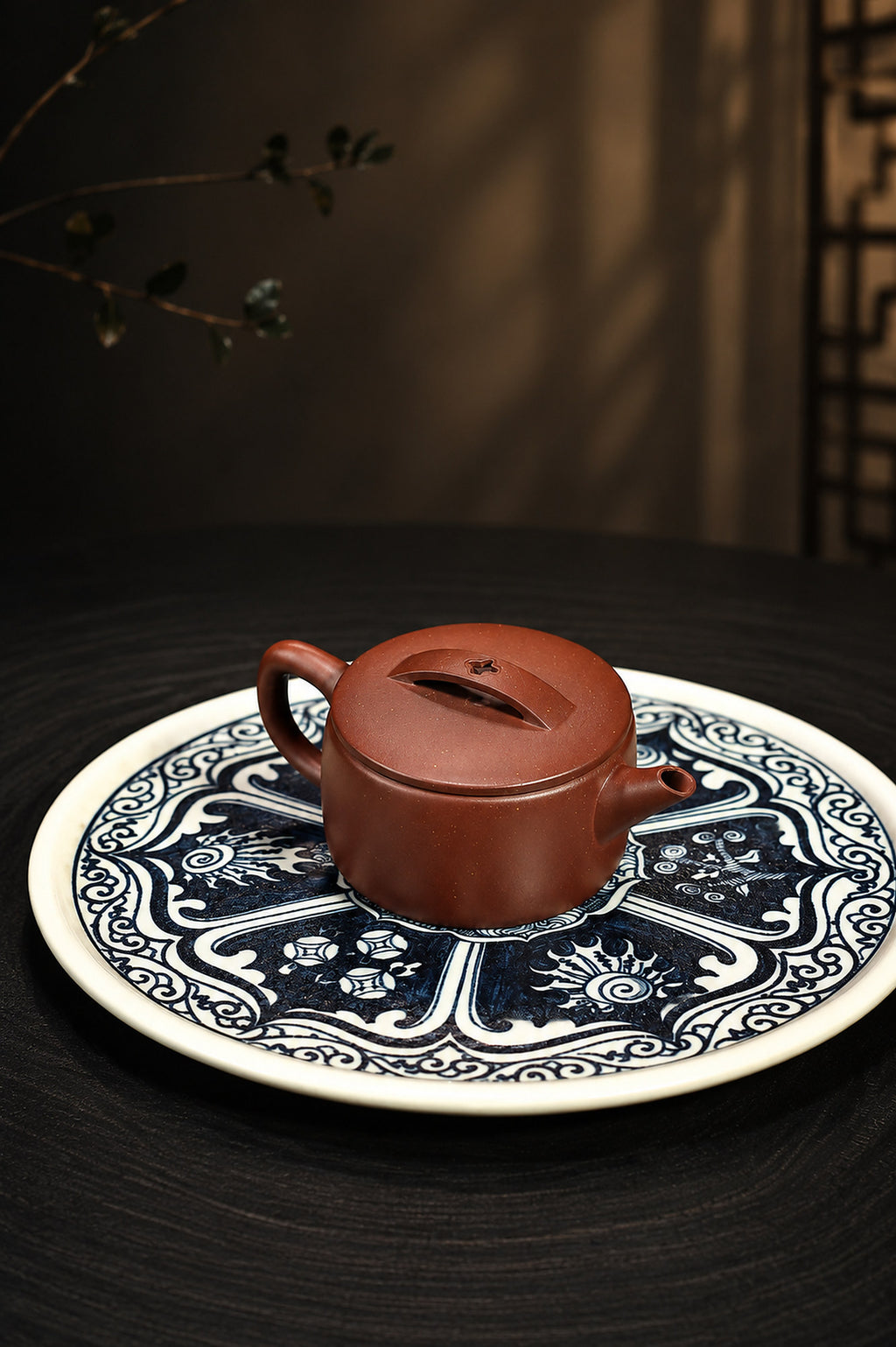 Product view 9 of 70ml Hanwa zisha teapot in Dicaoqing Zini Clay, No. 377