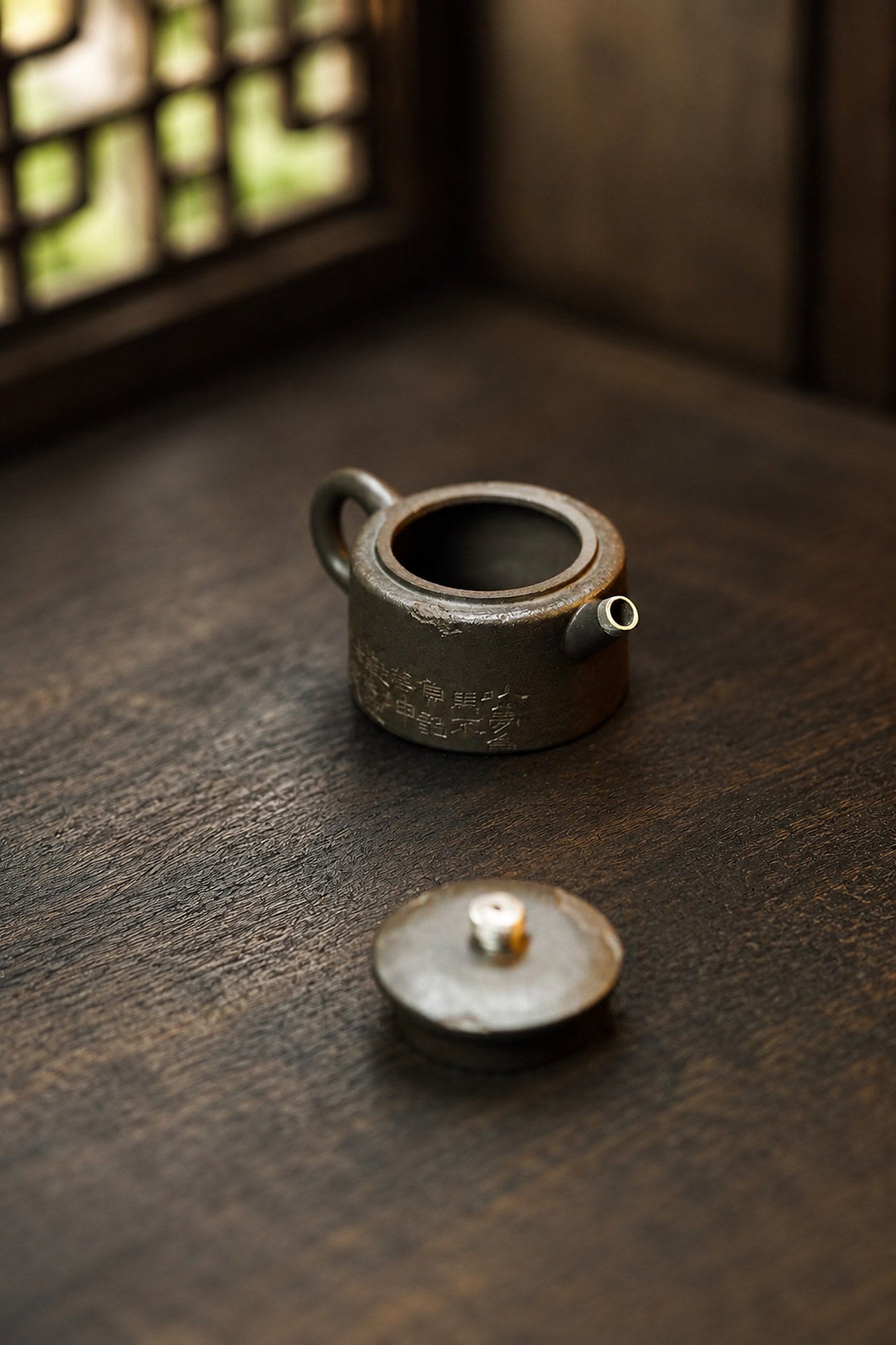 Product view 2 of 80ml Hanwa zisha teapot in Duanni Clay, No. 271
