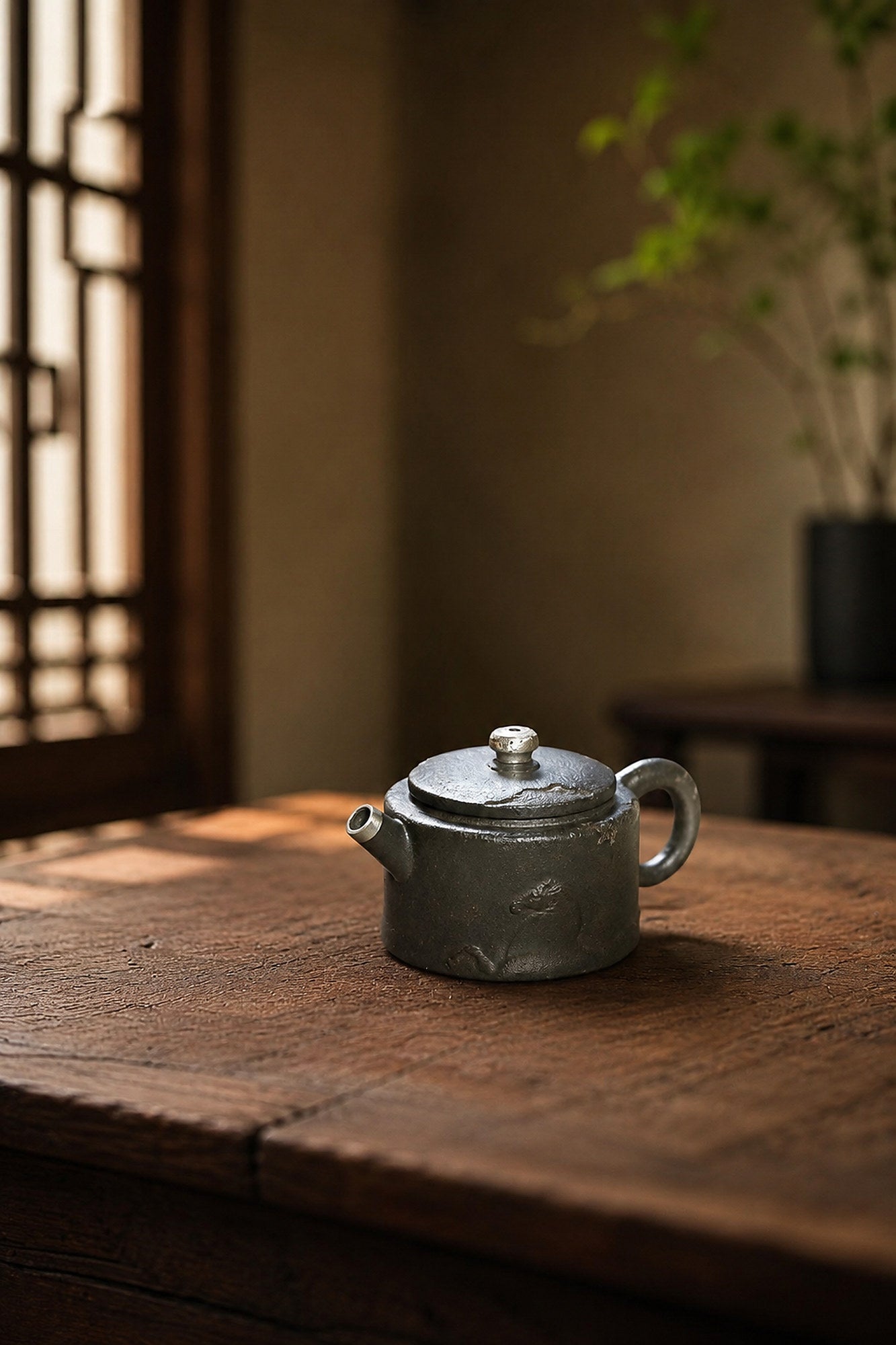 Product view 3 of 80ml Hanwa zisha teapot in Duanni Clay, No. 271
