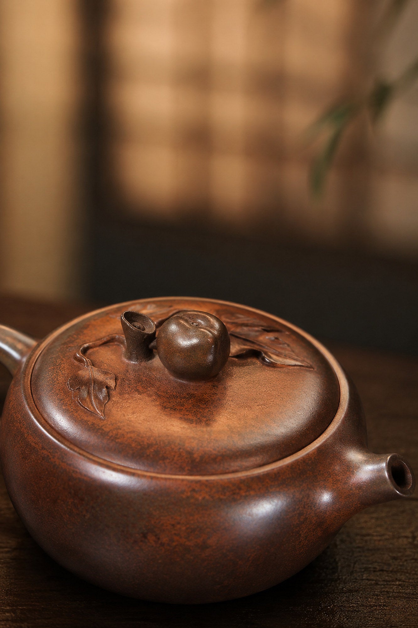 Product view 3 of 180ml Hanwa zisha teapot in Duanni Clay, No. 346