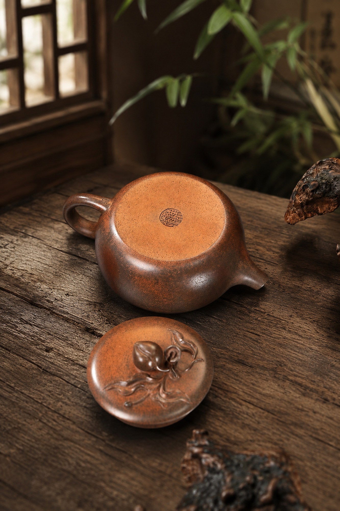 Product view 4 of 180ml Hanwa zisha teapot in Duanni Clay, No. 346