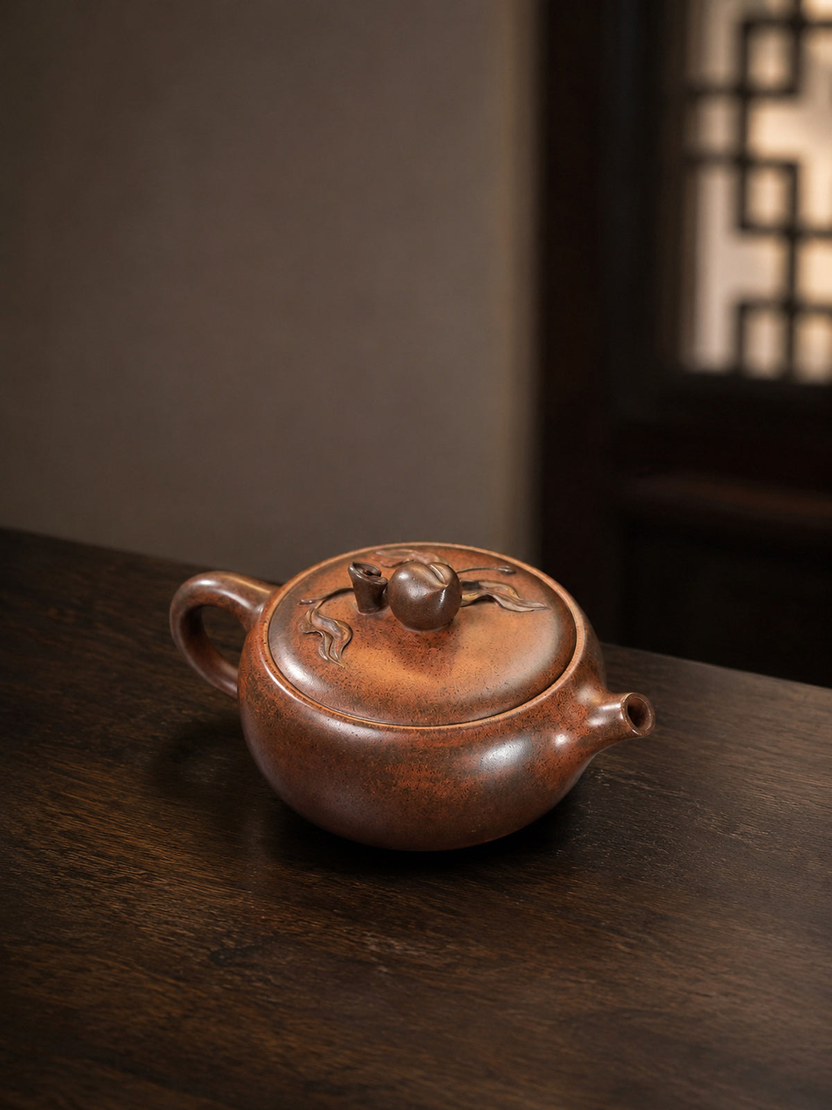 Product view 7 of 180ml Hanwa zisha teapot in Duanni Clay, No. 346