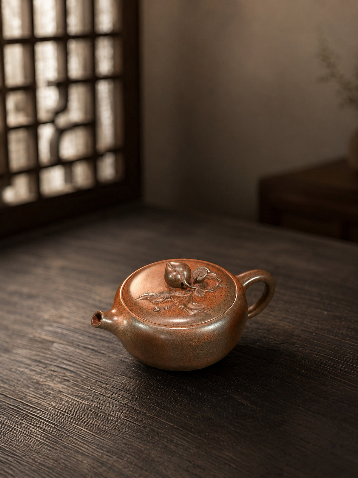 Product view 9 of 180ml Hanwa zisha teapot in Duanni Clay, No. 346