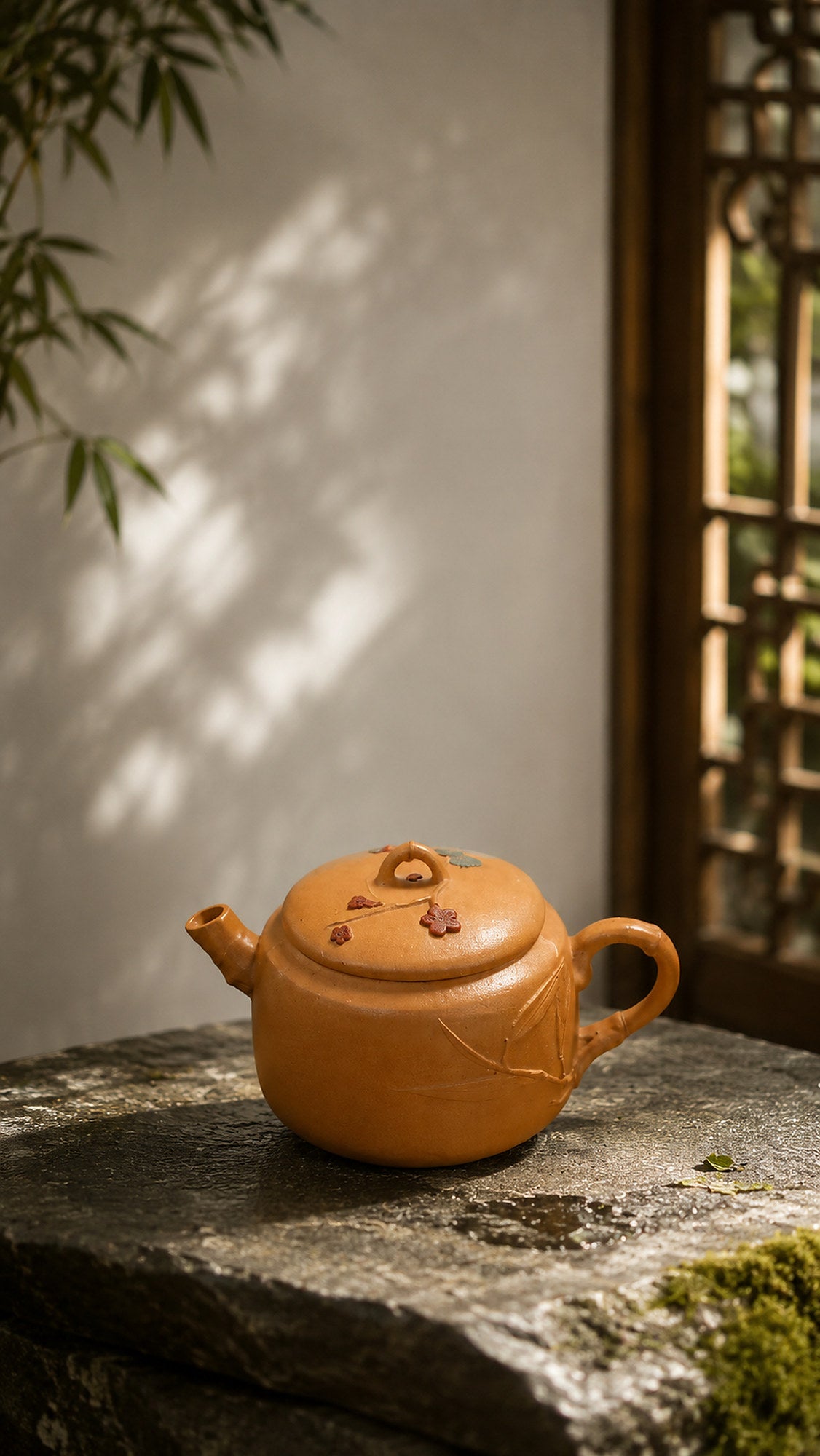 Product view 4 of 40ml Hanwa zisha teapot in Golden Duanni Clay, No. 015