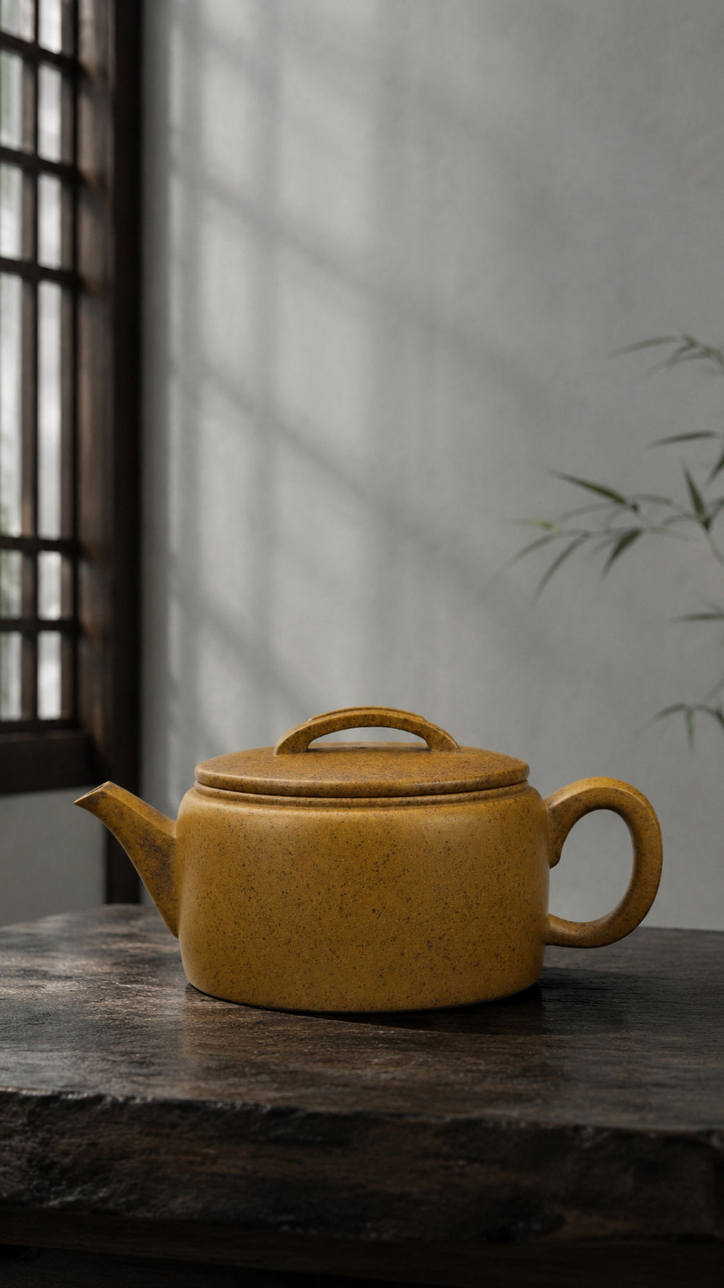 Product view 6 of 190ml Hanwa zisha teapot in Golden Duanni Clay, No. 179