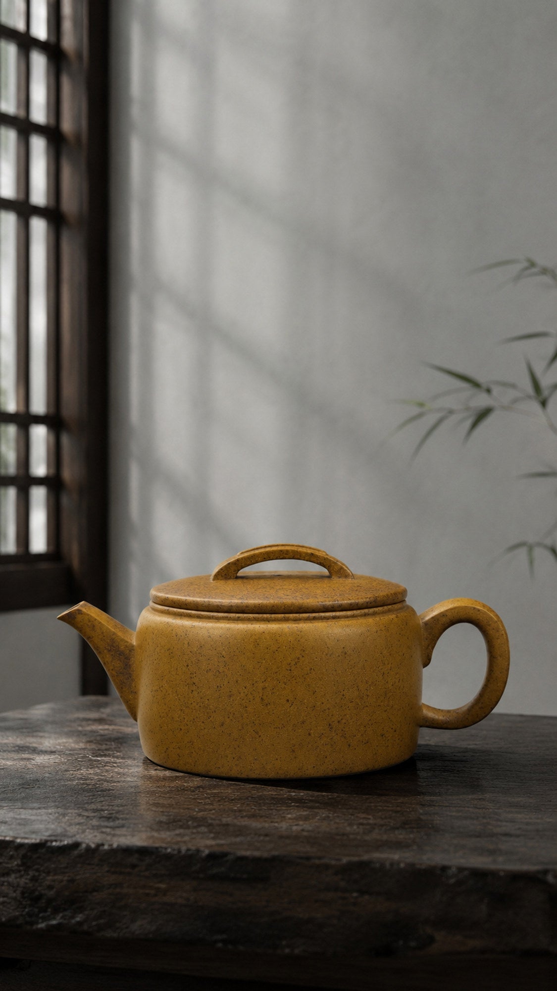 Product view 6 of 190ml Hanwa zisha teapot in Golden Duanni Clay, No. 179