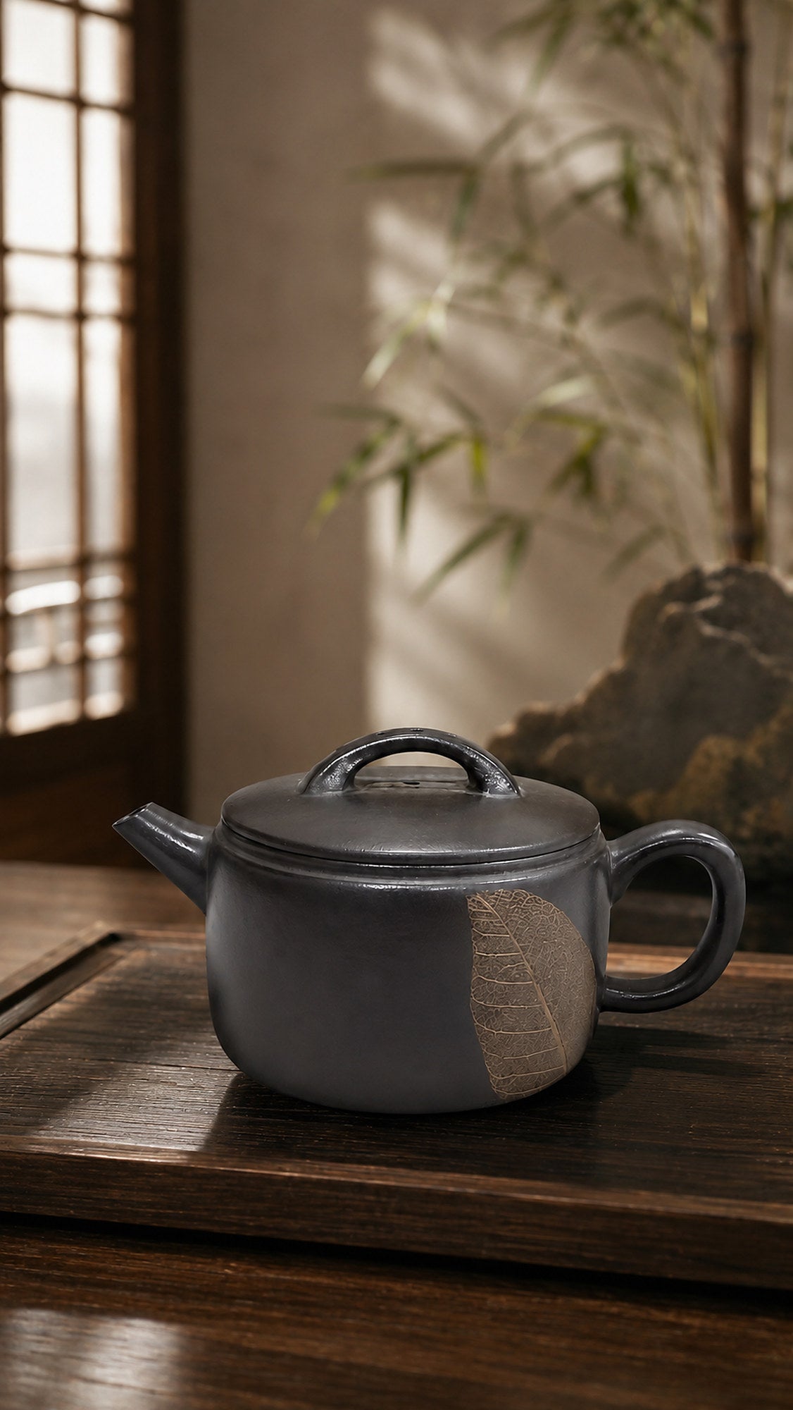 Product view 1 of 90ml Hanwa zisha teapot in Guwuni Clay, No. 046