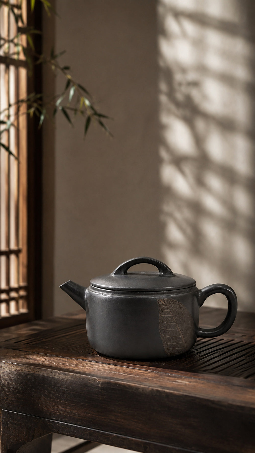 Product view 4 of 90ml Hanwa zisha teapot in Guwuni Clay, No. 046
