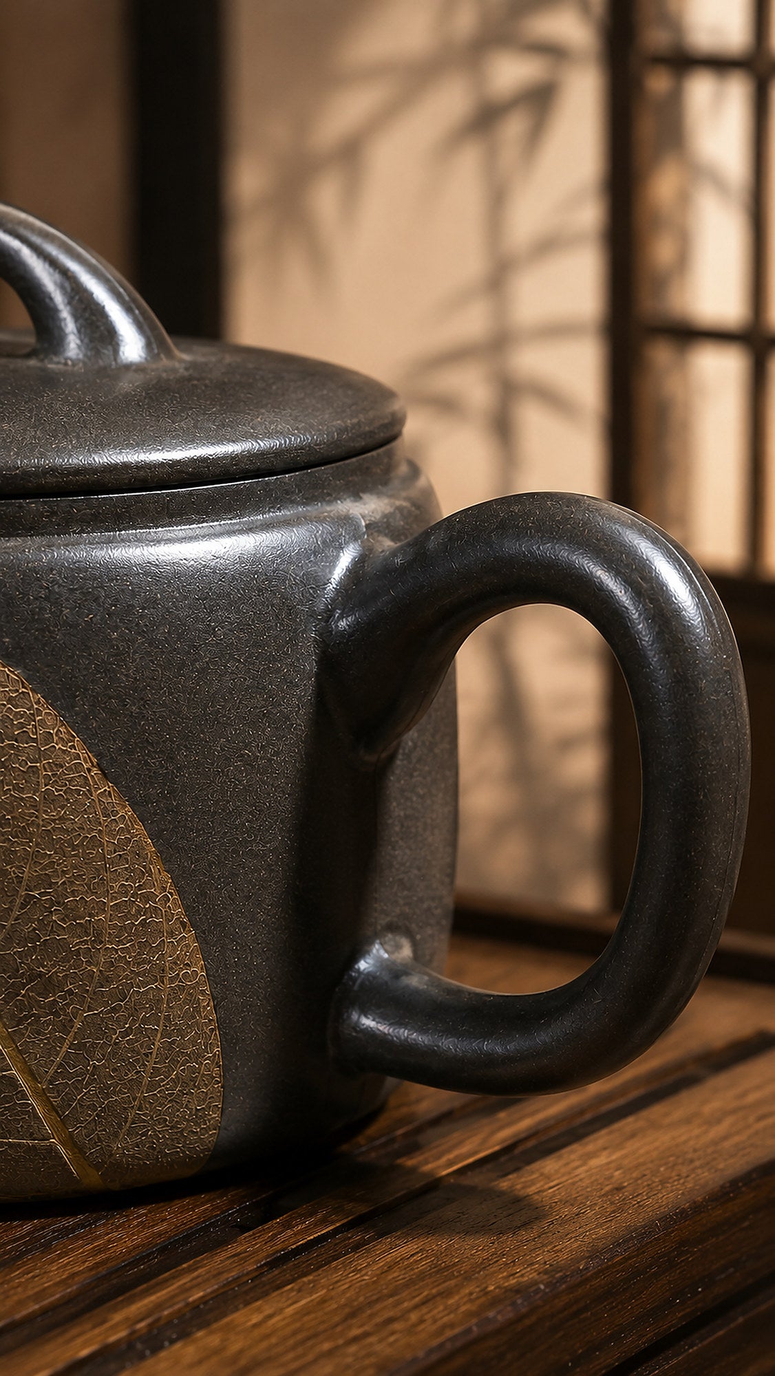 Product view 5 of 90ml Hanwa zisha teapot in Guwuni Clay, No. 046