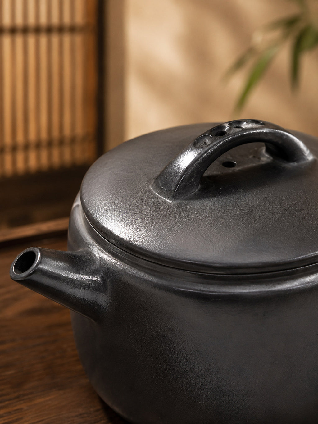 Product view 8 of 90ml Hanwa zisha teapot in Guwuni Clay, No. 046