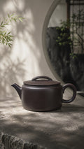 Product view 1 of 200ml Hanwa zisha teapot in Hei Duntou Clay, No. 137