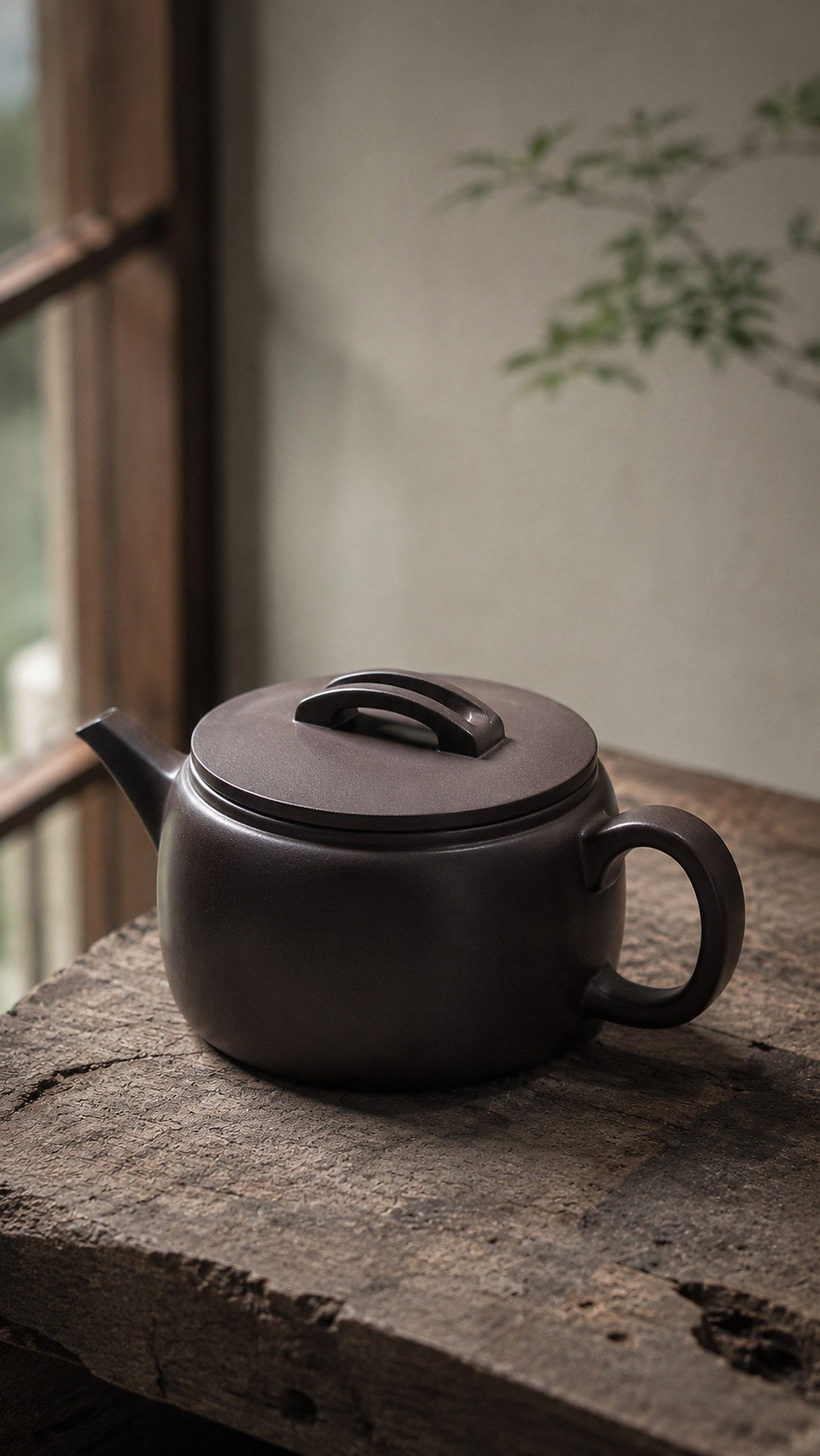 Product view 2 of 200ml Hanwa zisha teapot in Hei Duntou Clay, No. 137