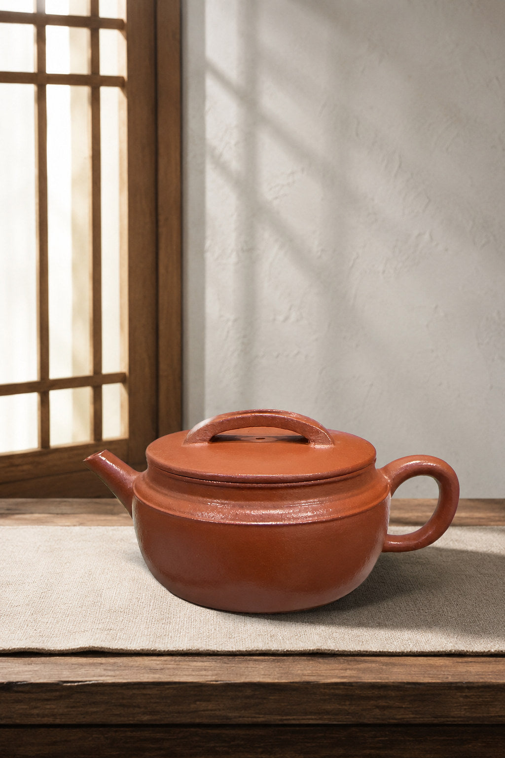 Product view 1 of 160ml Hanwa zisha teapot in Jiangponi Clay, No. 101