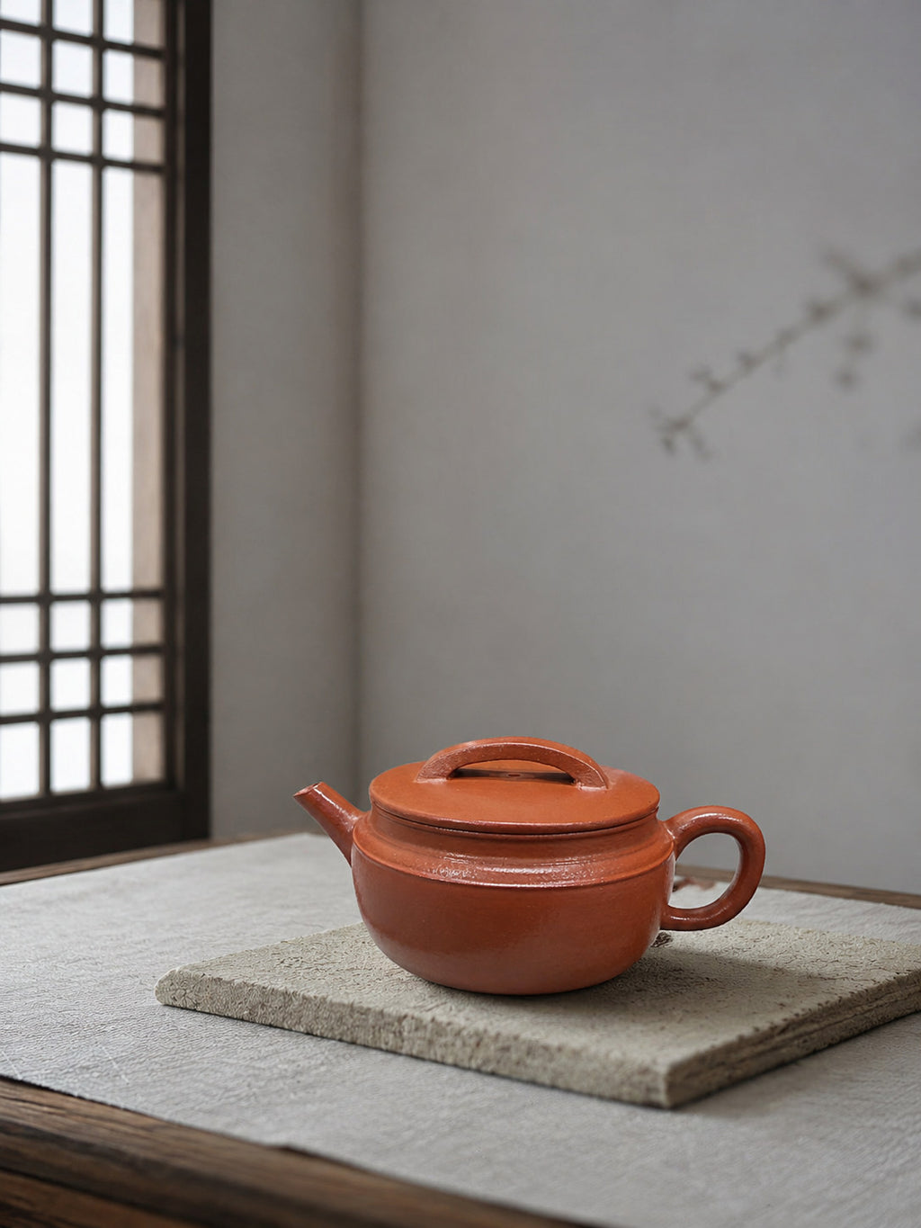 Product view 4 of 160ml Hanwa zisha teapot in Jiangponi Clay, No. 101
