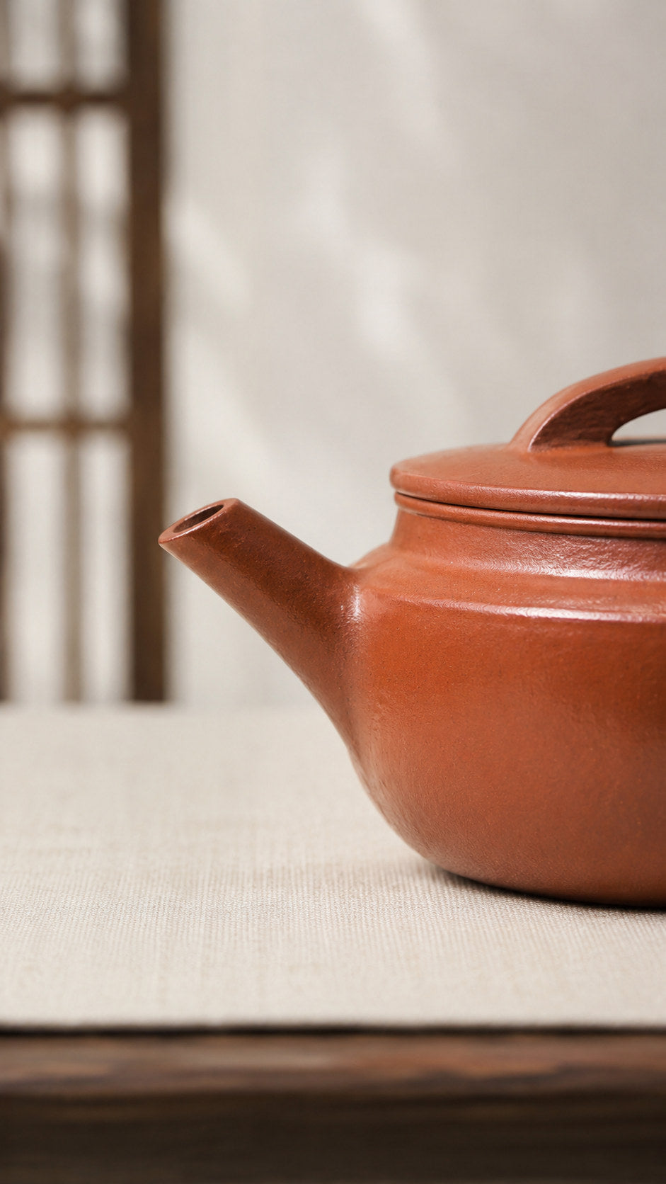 Product view 5 of 160ml Hanwa zisha teapot in Jiangponi Clay, No. 101