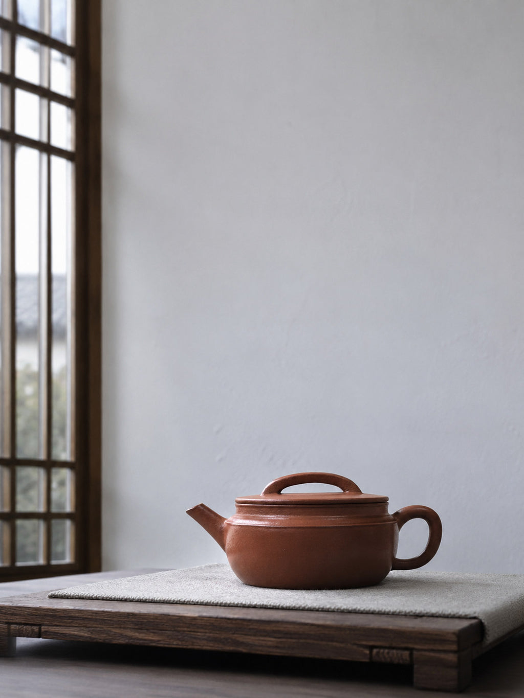 Product view 6 of 160ml Hanwa zisha teapot in Jiangponi Clay, No. 101