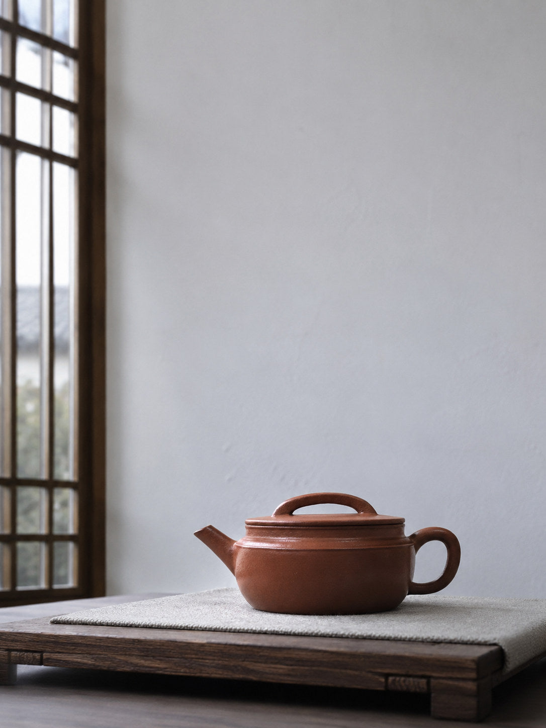 Product view 6 of 160ml Hanwa zisha teapot in Jiangponi Clay, No. 101