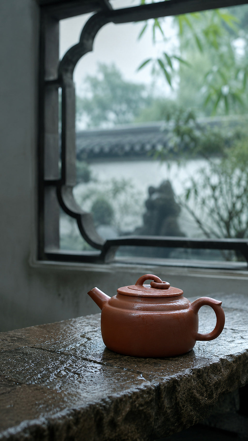 Product view 4 of 140ml Hanwa zisha teapot in Jiangponi Clay, No. 108