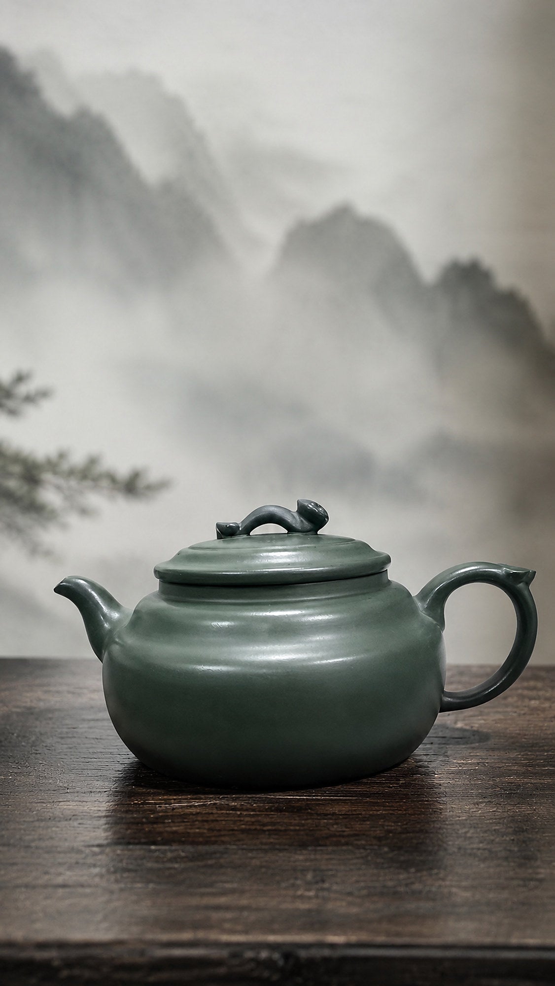 Product view 1 of 170ml Hanwa zisha teapot in Luni Clay, No. 119