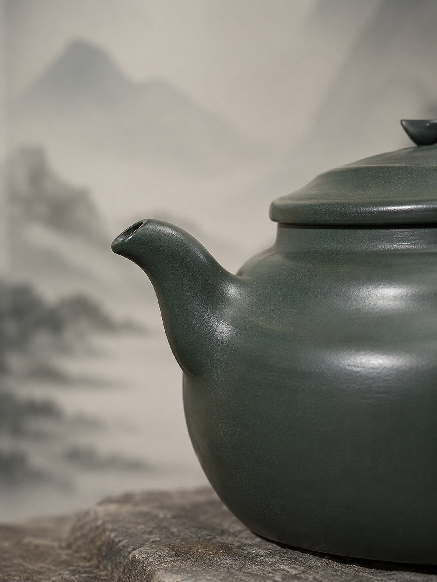 Product view 5 of 170ml Hanwa zisha teapot in Luni Clay, No. 119