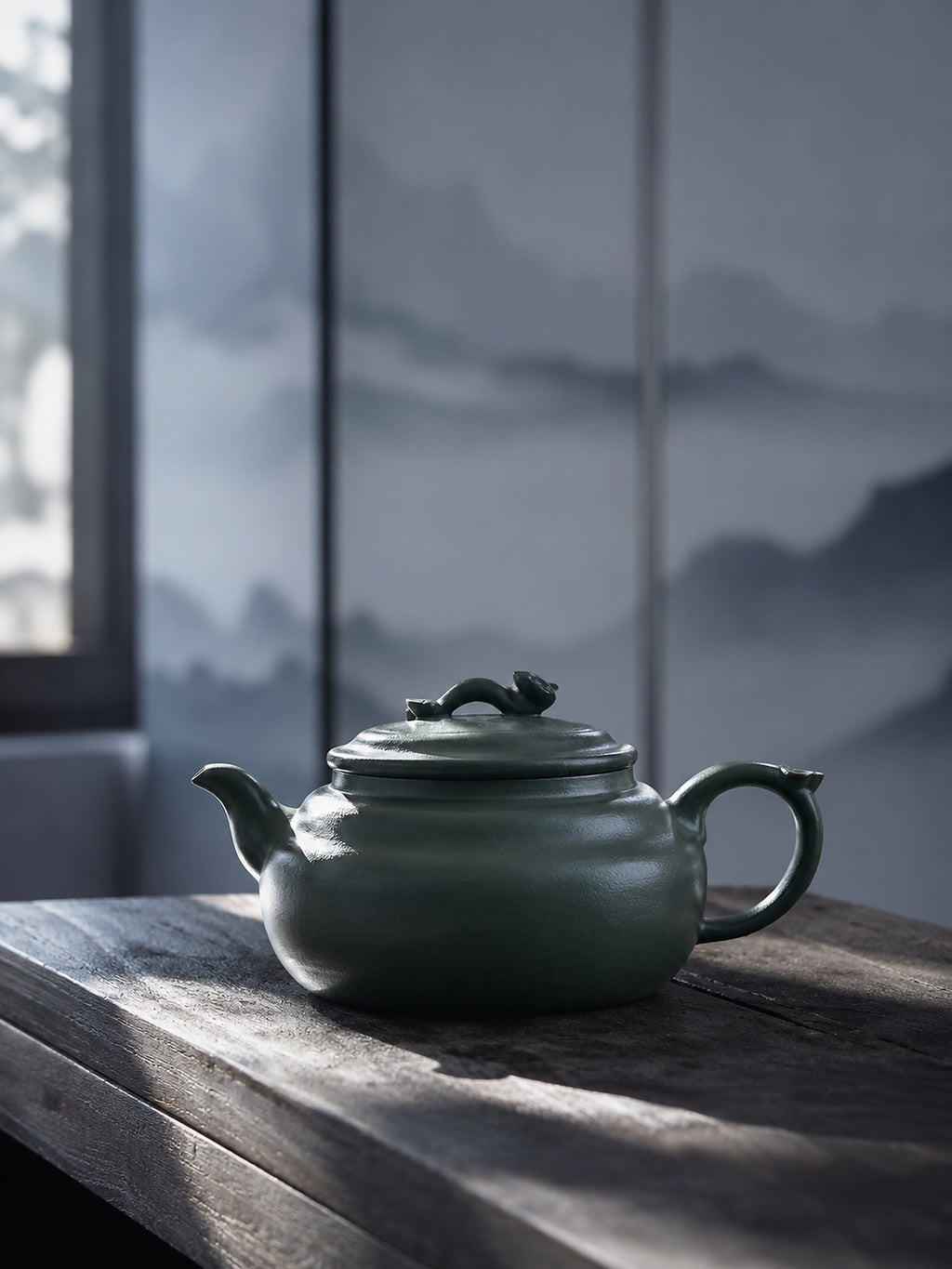 Product view 6 of 170ml Hanwa zisha teapot in Luni Clay, No. 119