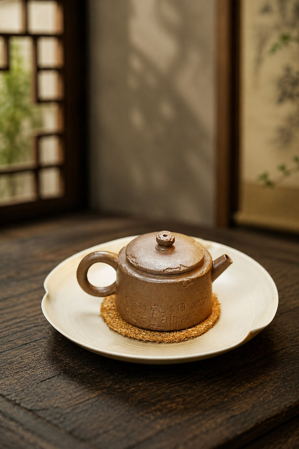 Product view 3 of 80ml Hanwa zisha teapot in Qing Jiangponi Clay, No. 267