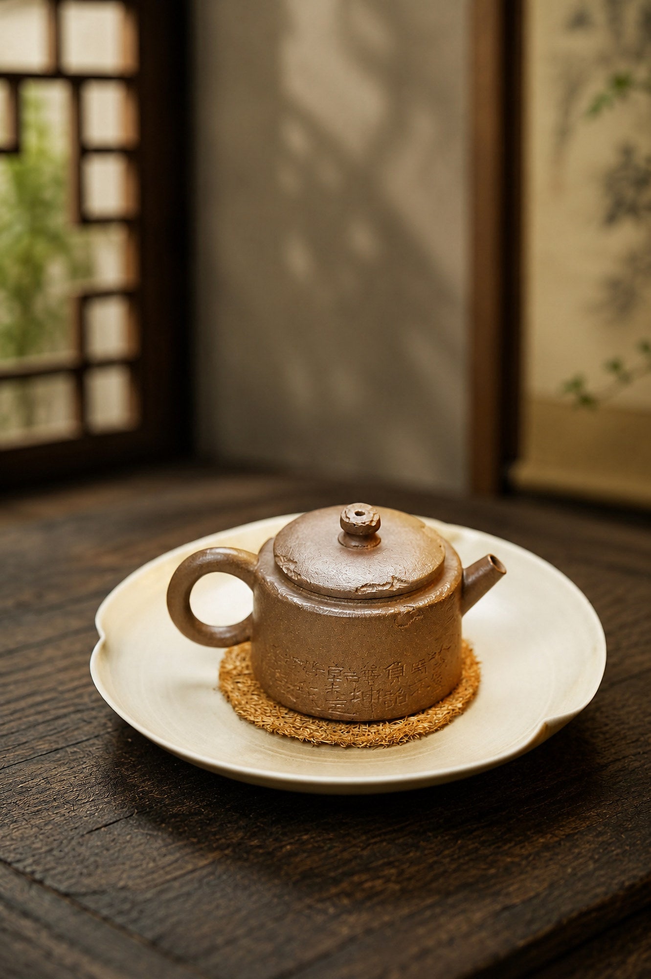 Product view 3 of 80ml Hanwa zisha teapot in Qing Jiangponi Clay, No. 267