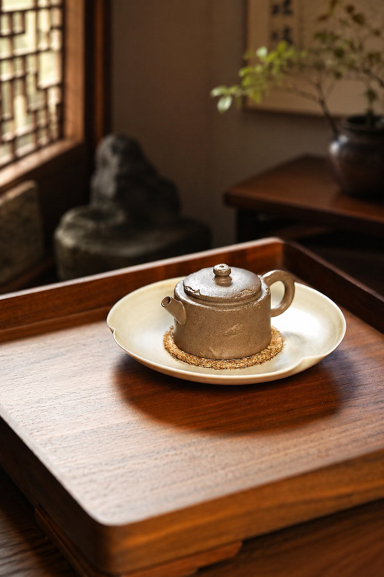 Product view 6 of 80ml Hanwa zisha teapot in Qing Jiangponi Clay, No. 267