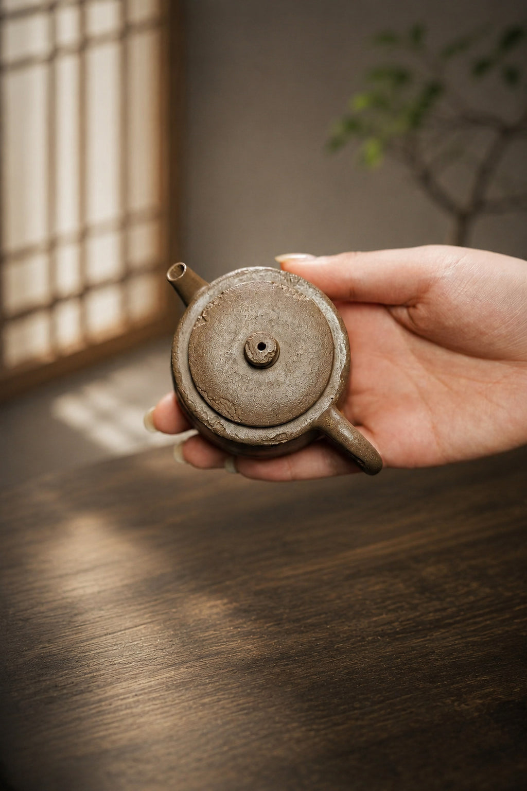 Product view 8 of 80ml Hanwa zisha teapot in Qing Jiangponi Clay, No. 267