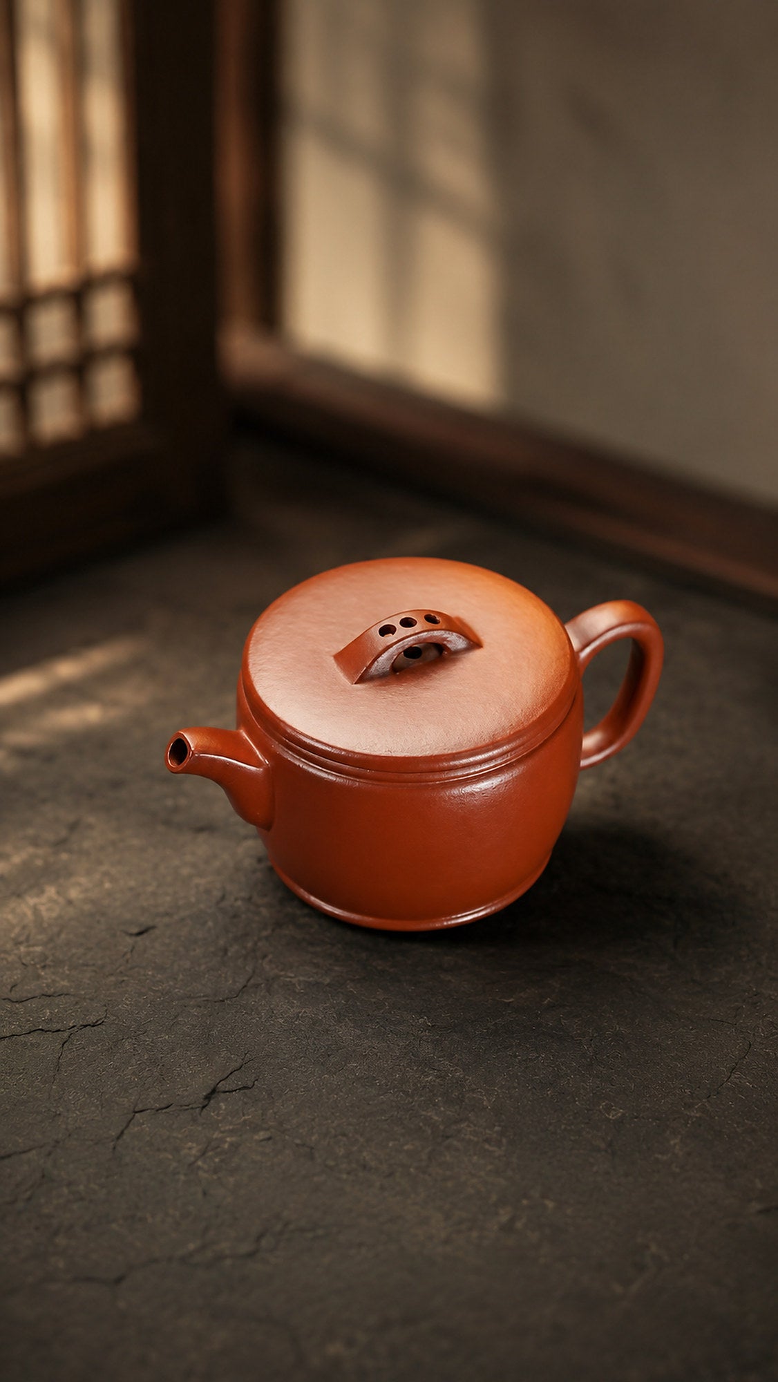 Product view 1 of 90ml Hanwa zisha teapot in Zhuni Clay, No. 374