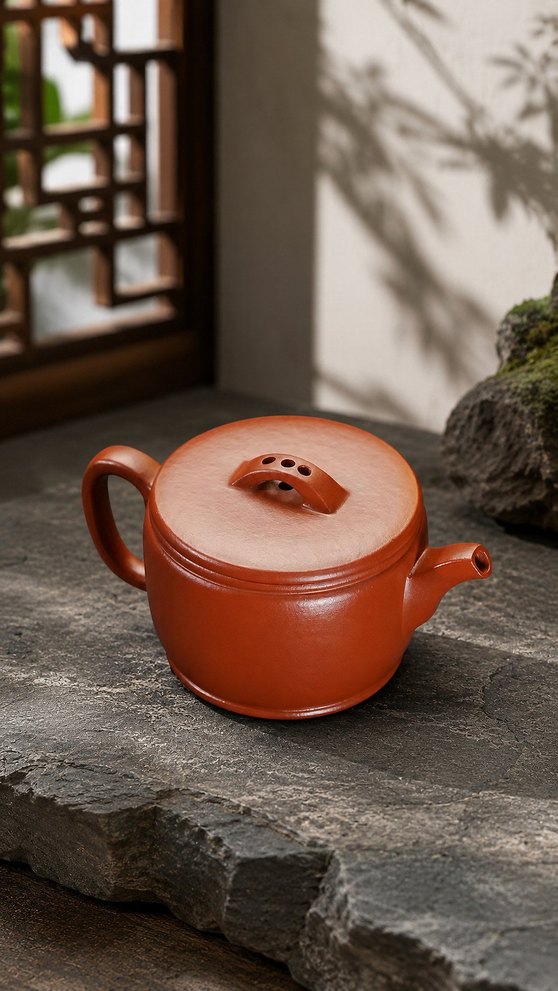 Product view 2 of 90ml Hanwa zisha teapot in Zhuni Clay, No. 374