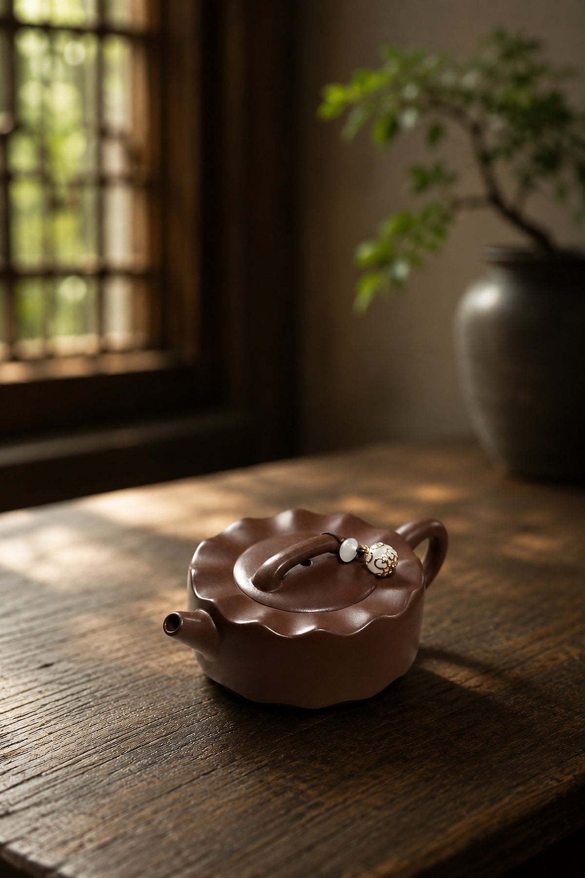 Product view 8 of 90ml Hanwa zisha teapot in Zini Clay, No. 309