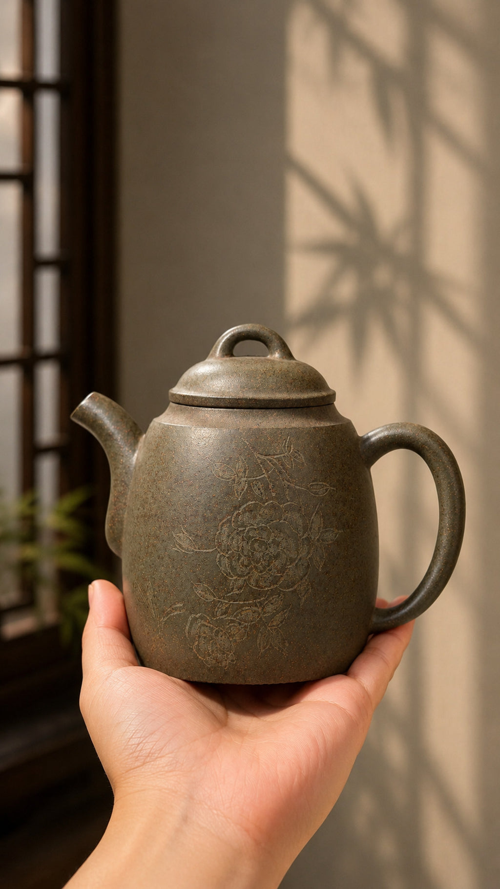 Product view 2 of 180ml Hanyuan zisha teapot in Xiekeqing Clay, No. 193