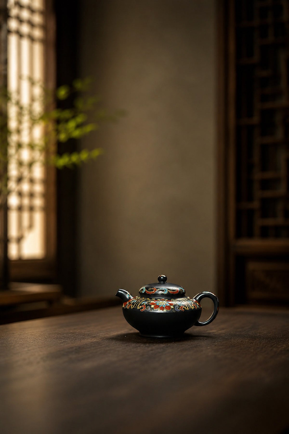 Product view 7 of 130ml He Huan zisha teapot in Aged Zini Clay, No. 246