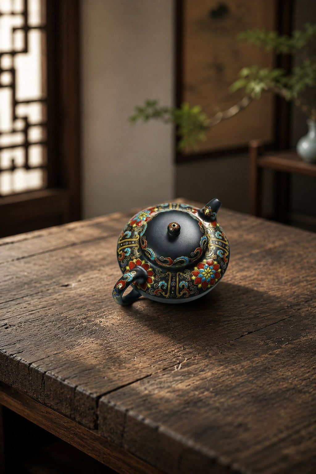 Product view 9 of 130ml He Huan zisha teapot in Aged Zini Clay, No. 246