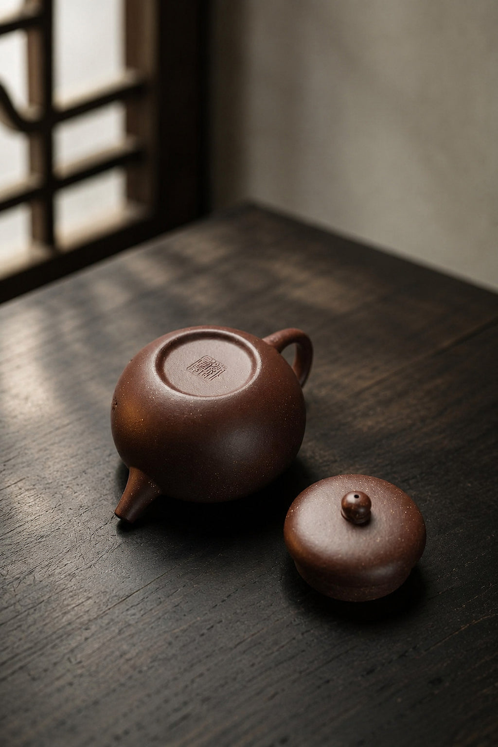 Product view 1 of 100ml Heng Yuan zisha teapot in Aged Zini Clay, No. 341