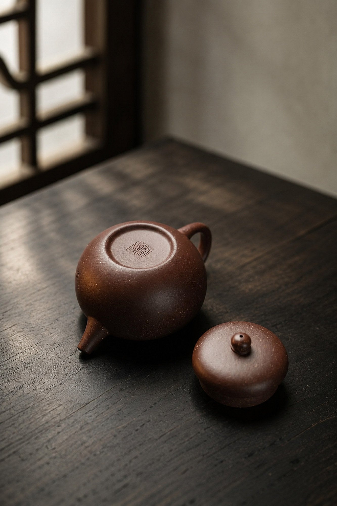 Product view 1 of 100ml Heng Yuan zisha teapot in Aged Zini Clay, No. 341