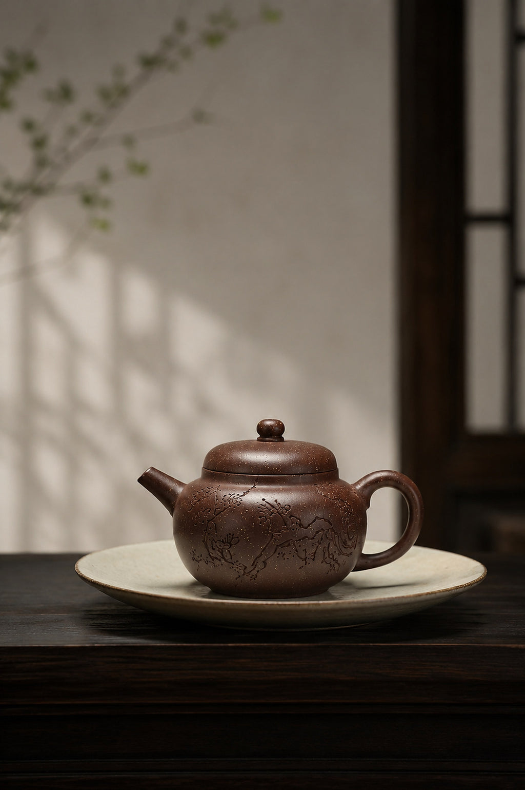Product view 7 of 100ml Heng Yuan zisha teapot in Aged Zini Clay, No. 341