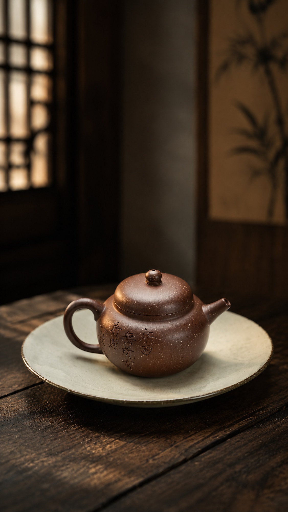 Product view 8 of 100ml Heng Yuan zisha teapot in Aged Zini Clay, No. 341