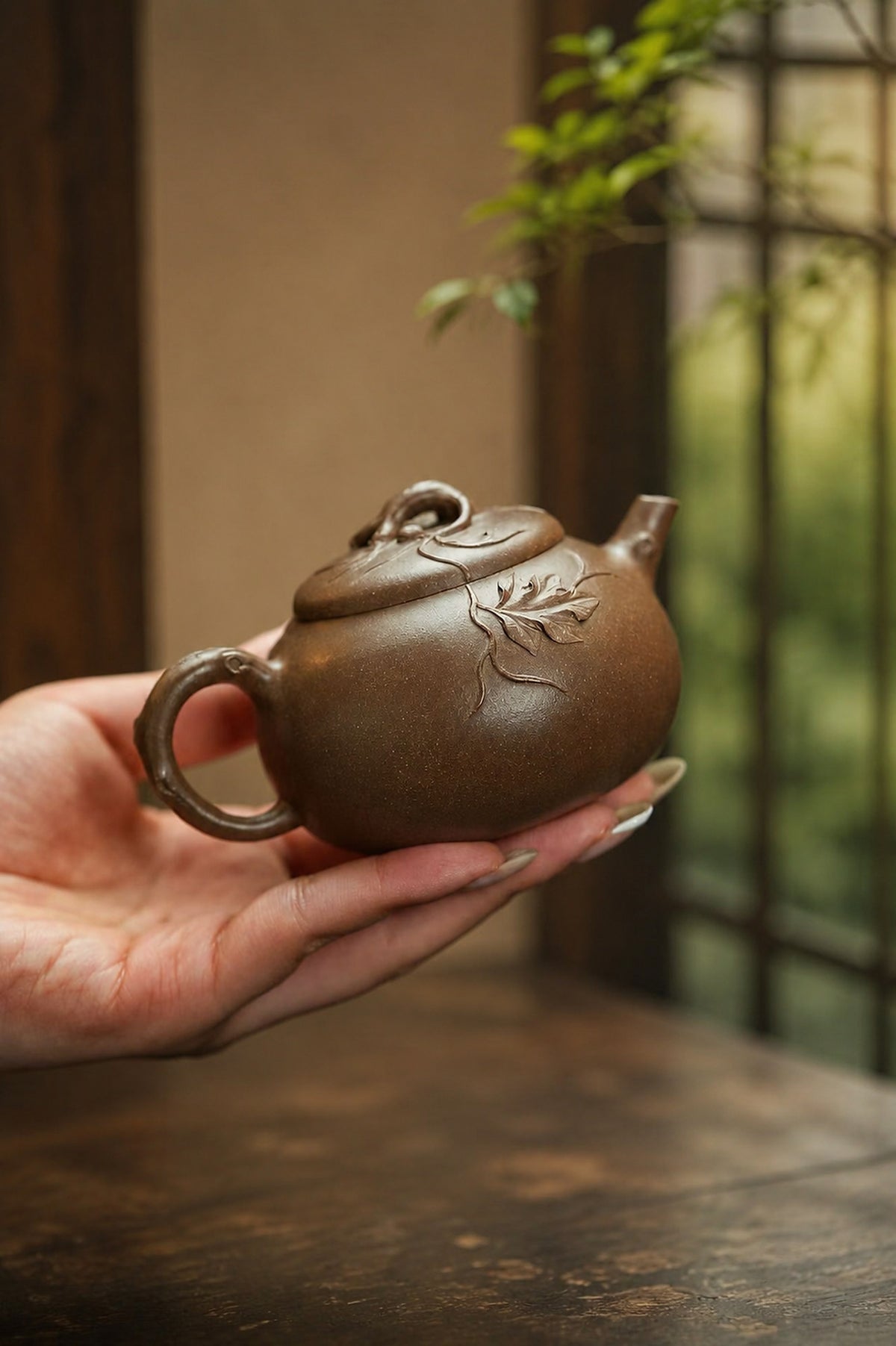 Product view 8 of 180ml Hua Qi zisha teapot in Duanni Clay, No. 272