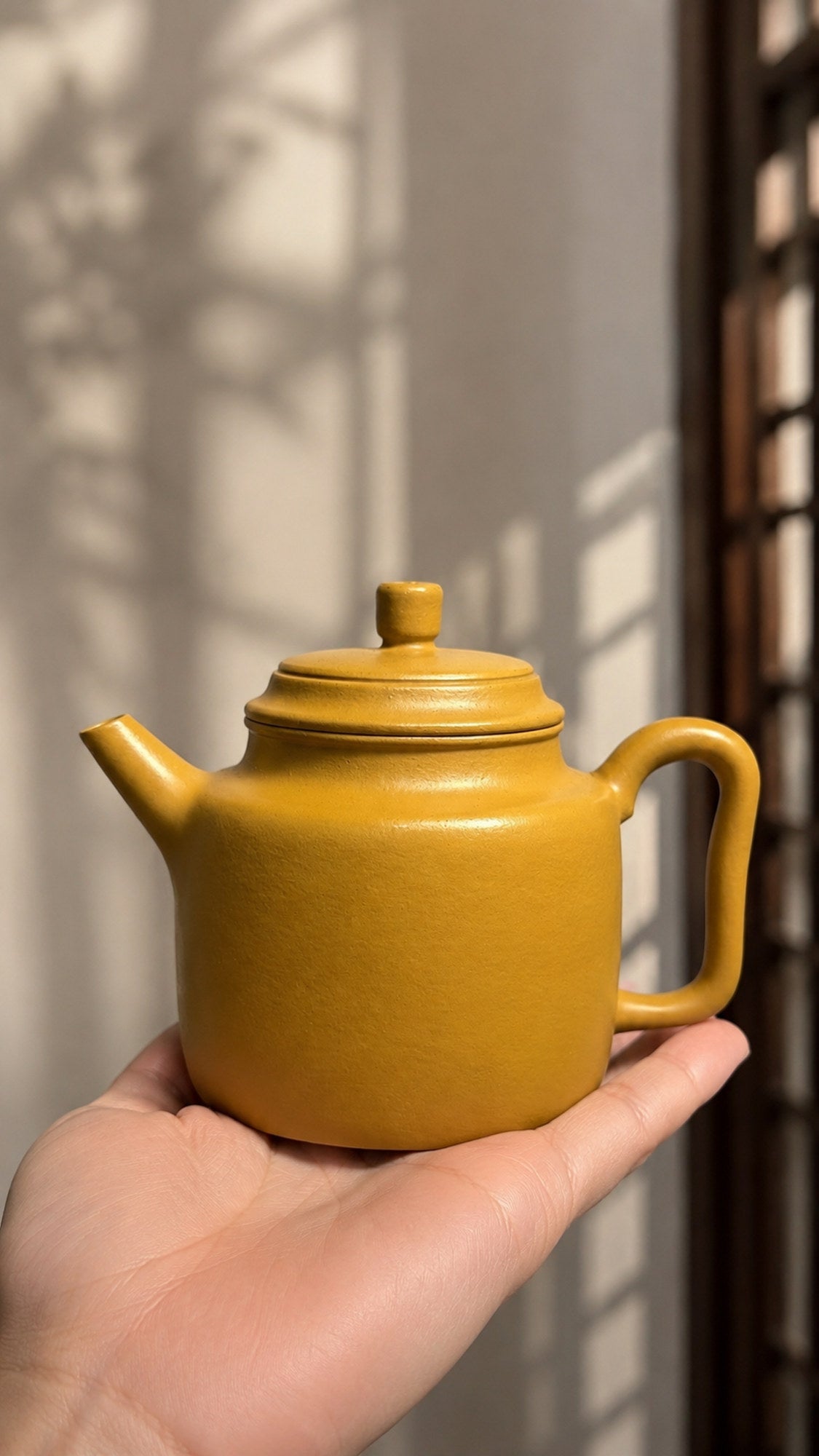 Product view 2 of 200ml Ji Zhi zisha teapot in Golden Zhuni Clay, No. 152