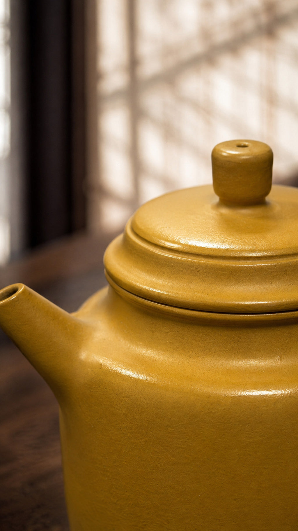 Product view 3 of 200ml Ji Zhi zisha teapot in Golden Zhuni Clay, No. 152