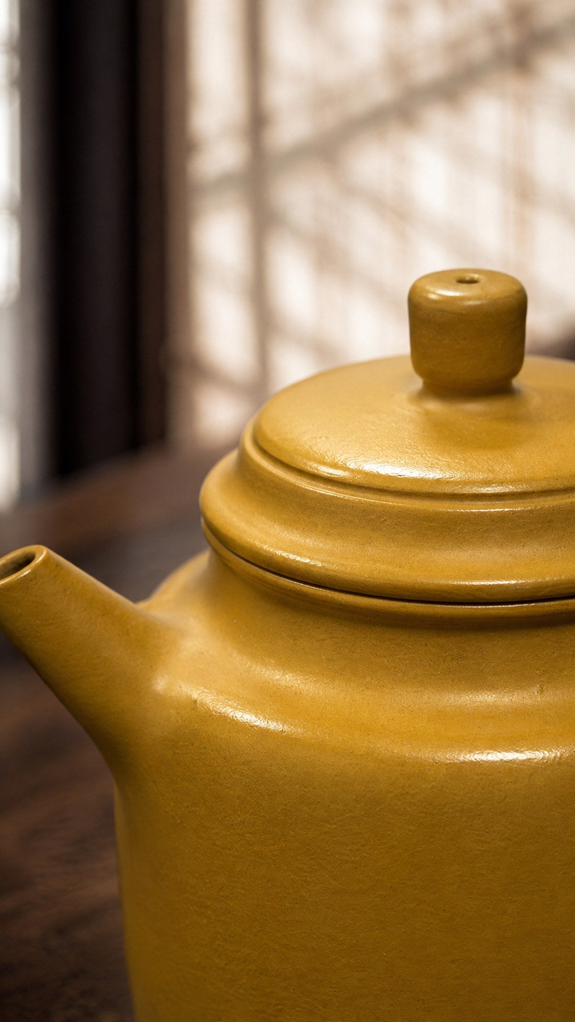 Product view 3 of 200ml Ji Zhi zisha teapot in Golden Zhuni Clay, No. 152