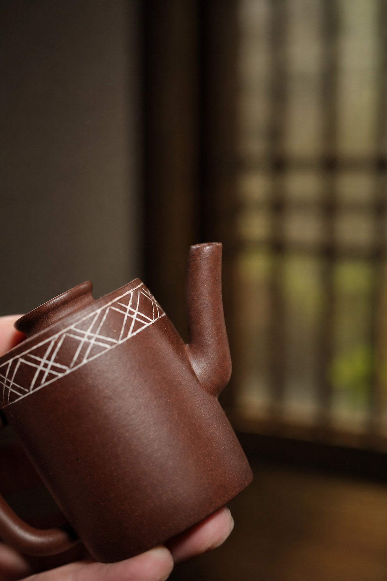 Product view 3 of 60ml Ji Zhi zisha teapot in Zini Clay, No. 323