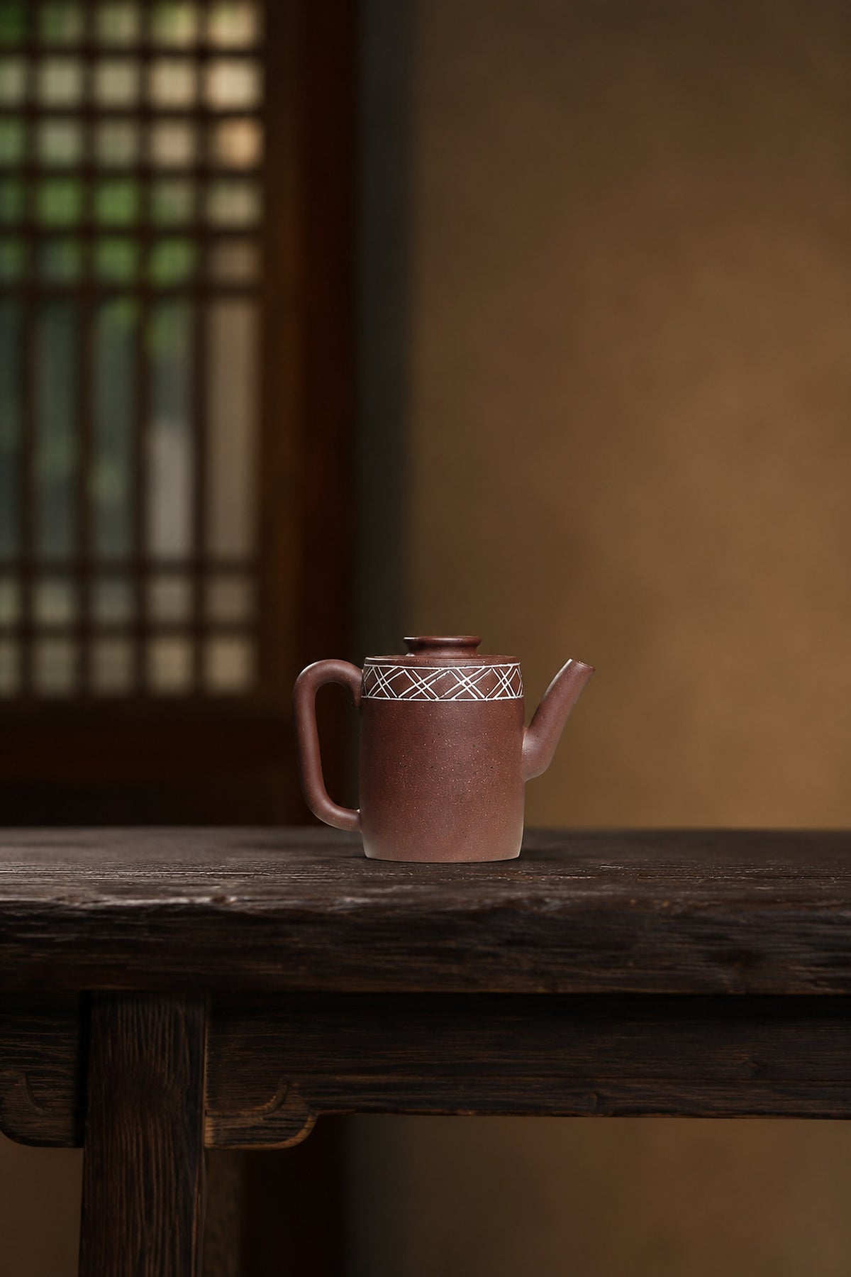 Product view 6 of 60ml Ji Zhi zisha teapot in Zini Clay, No. 323