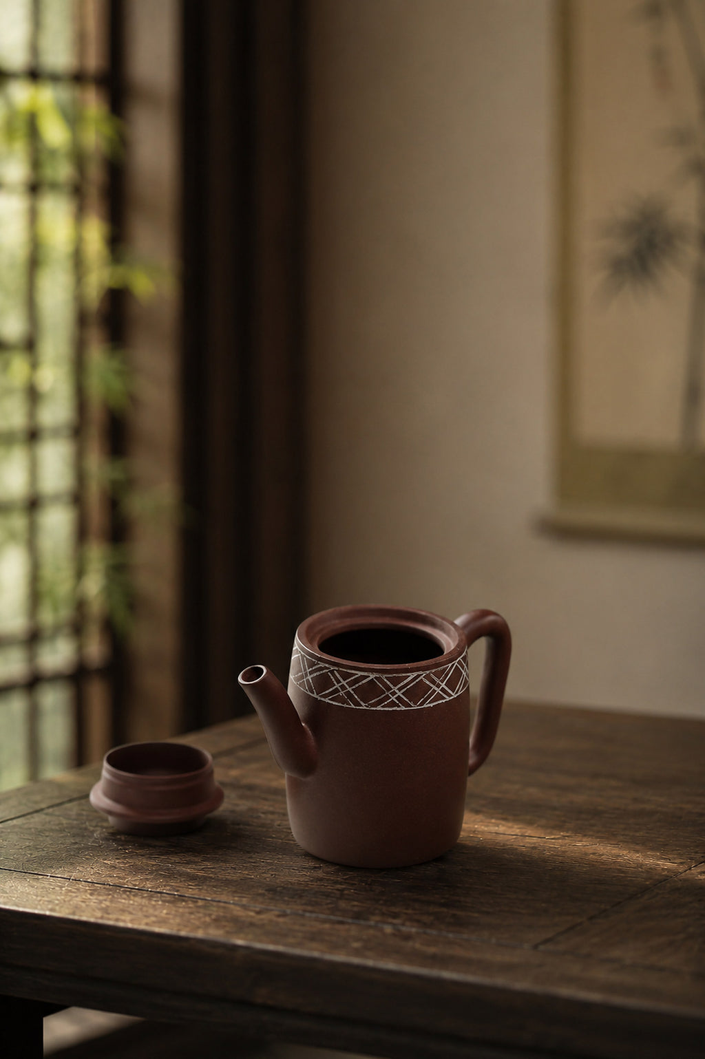 Product view 7 of 60ml Ji Zhi zisha teapot in Zini Clay, No. 323