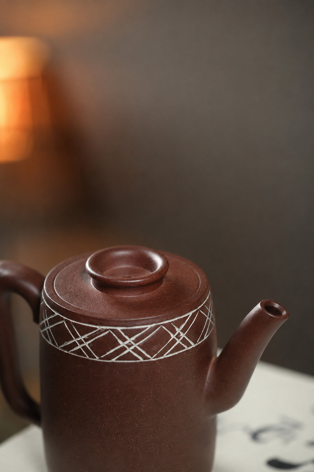 Product view 8 of 60ml Ji Zhi zisha teapot in Zini Clay, No. 323