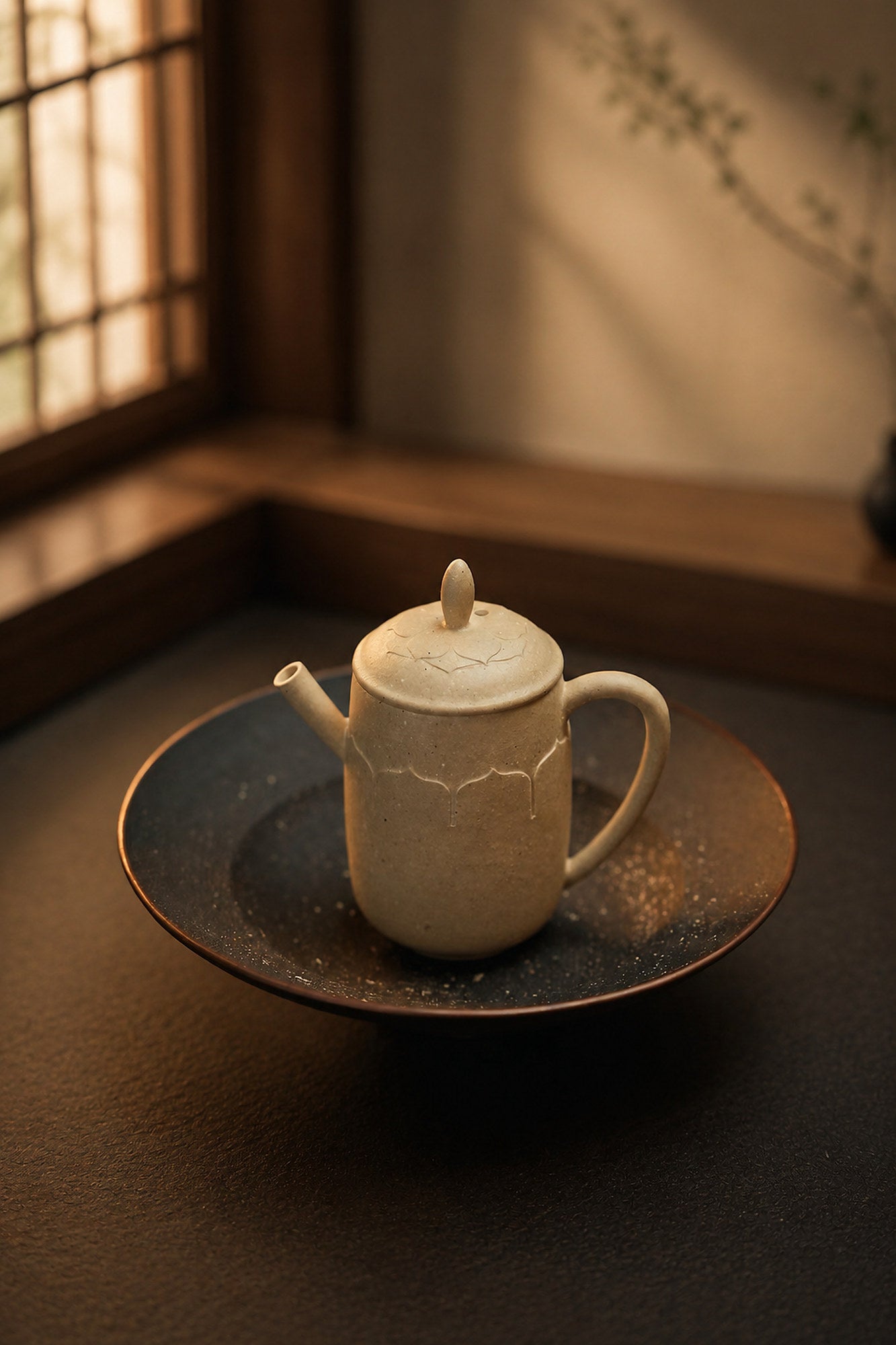 Product view 1 of 100ml Jia Lan Ban Ruo zisha teapot in Benshan Luni Clay, No. 241