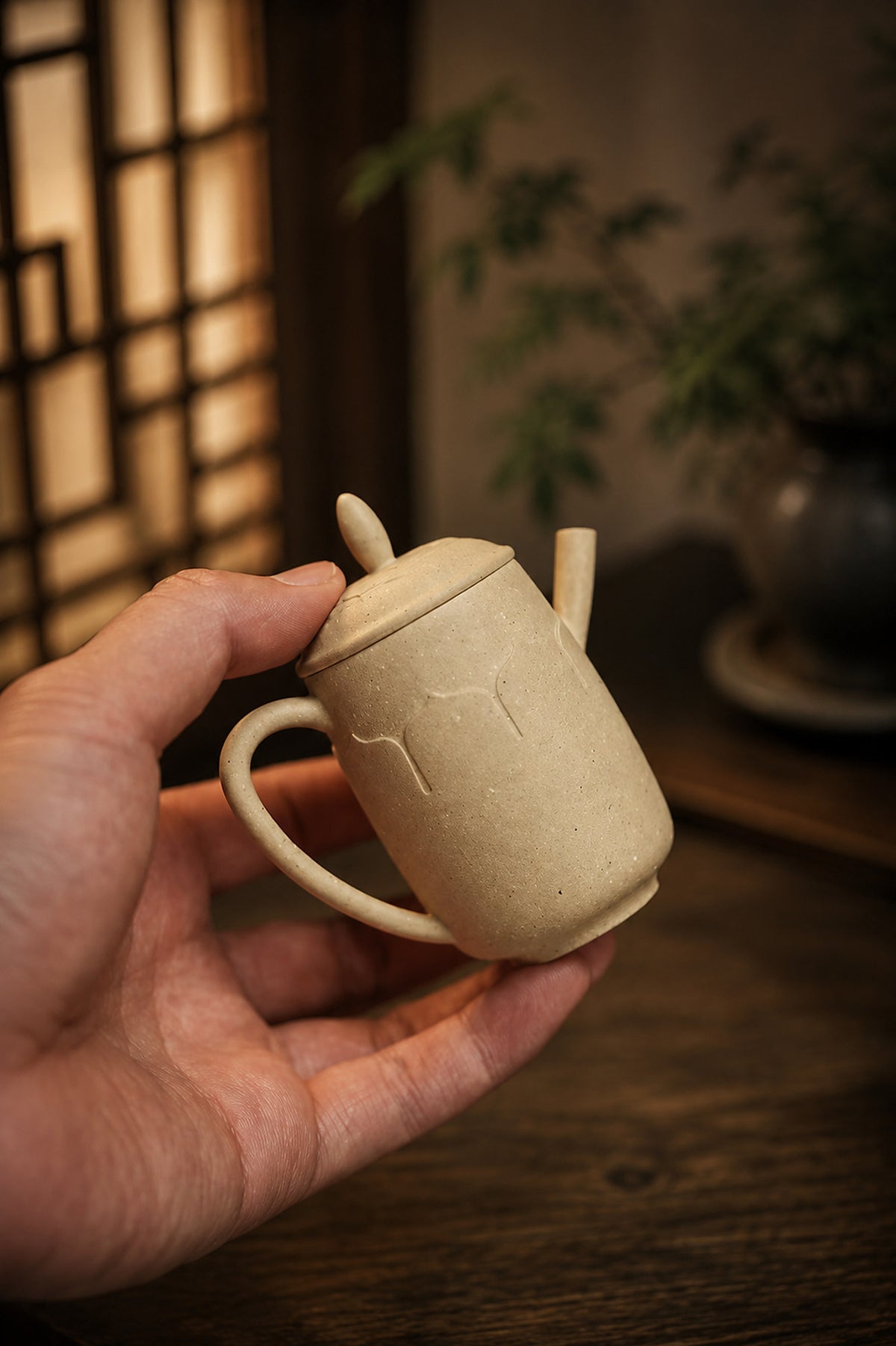 Product view 6 of 100ml Jia Lan Ban Ruo zisha teapot in Benshan Luni Clay, No. 241